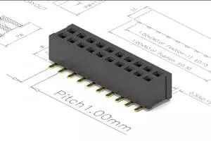 1mm pitch female header