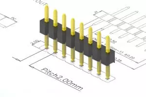 2mm pitch pin header