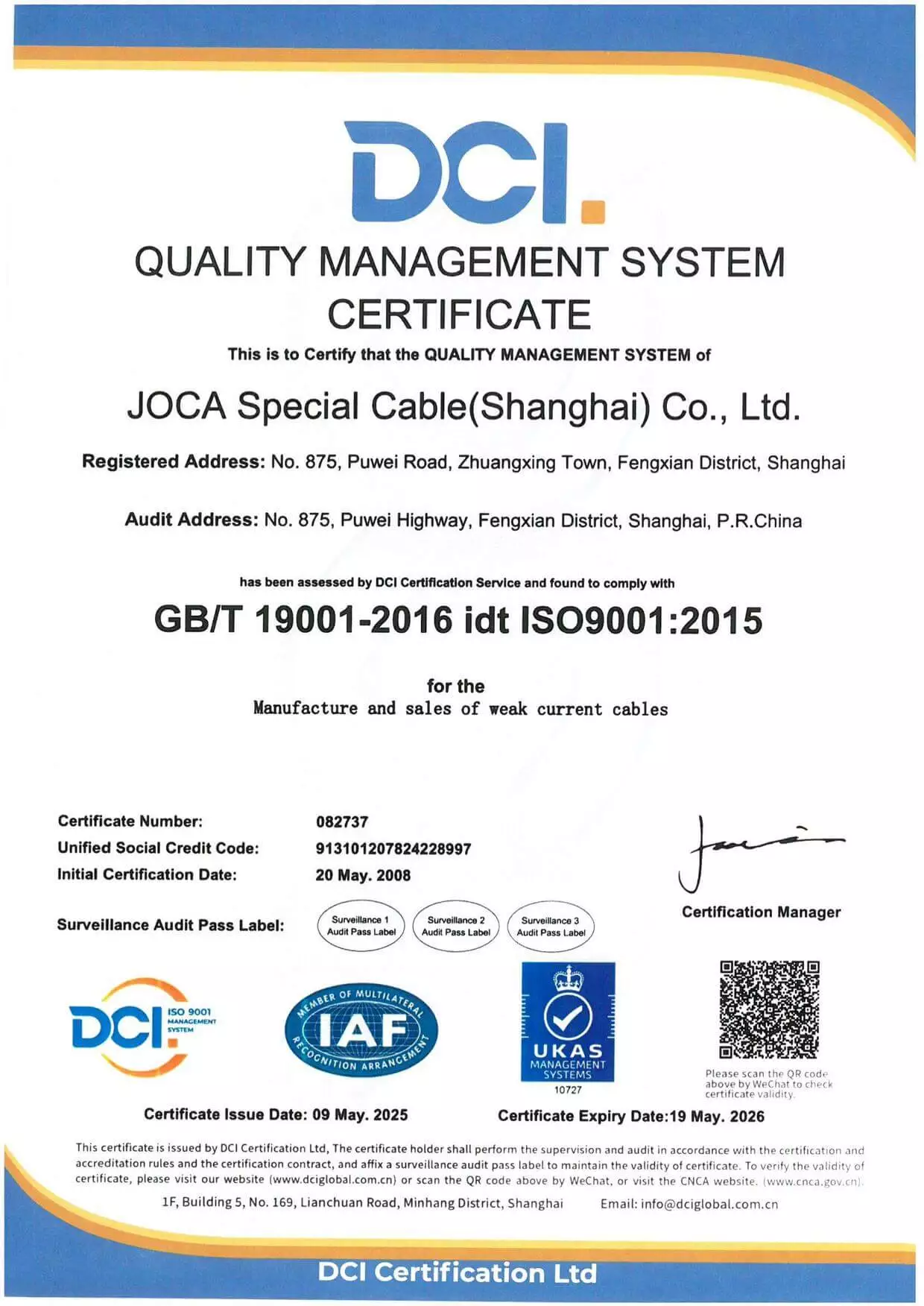 ISO 9001 Quality Assurance