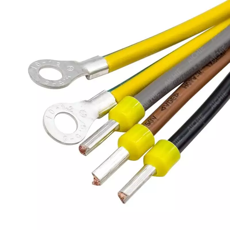 One-end crimp wire