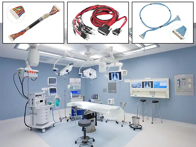 applications of wire harnesses Medical Equipment