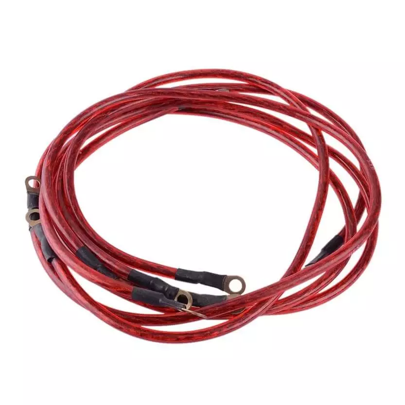 red crimp wire