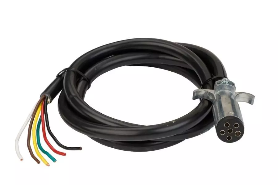 6 Pin Round trailer wire Harness