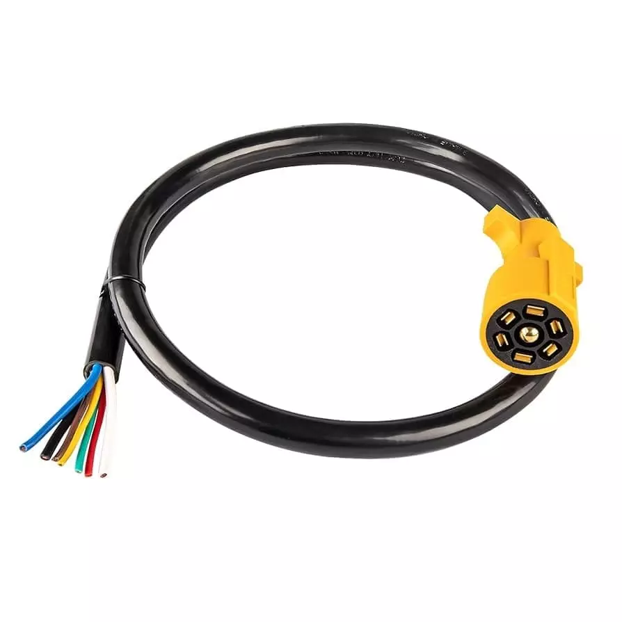 7 Pin Round trailer wire Harness