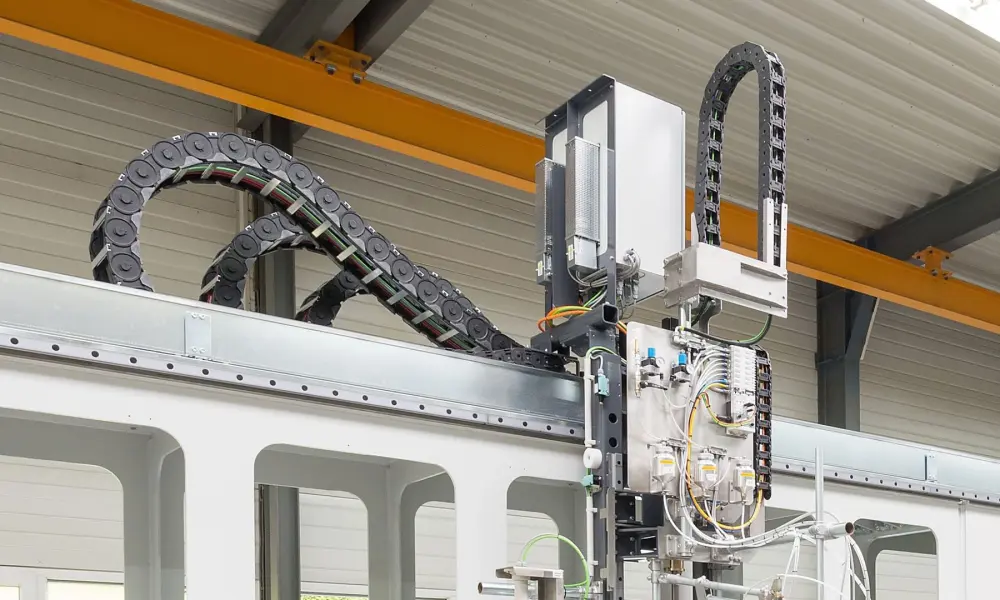 Application for custom flat cable - Automation Equipment & Drag Chain Systems