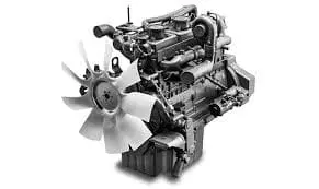 Engine assembly for construction machinery
