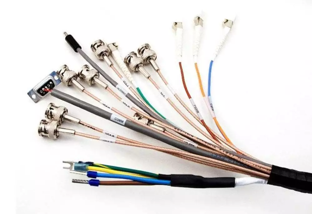What is a wire harness used for