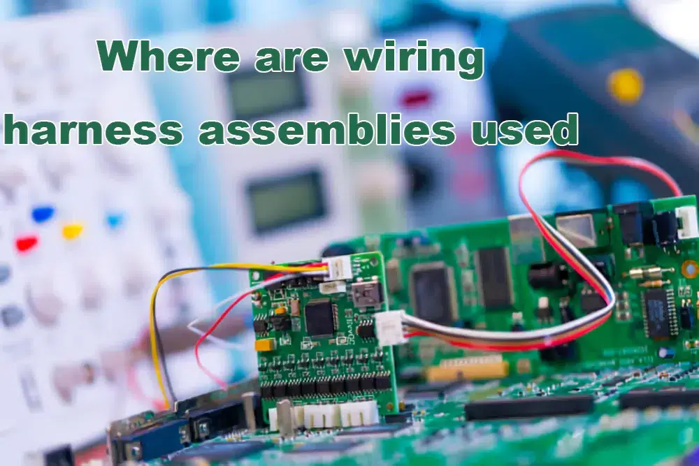 What is a wire harness used for
