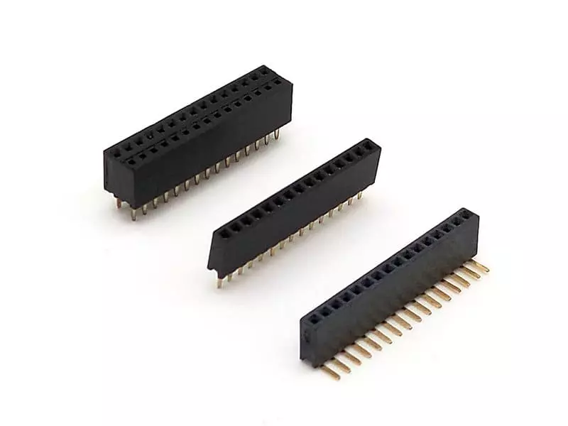1.27mm Female Header Types and Optional Configurations