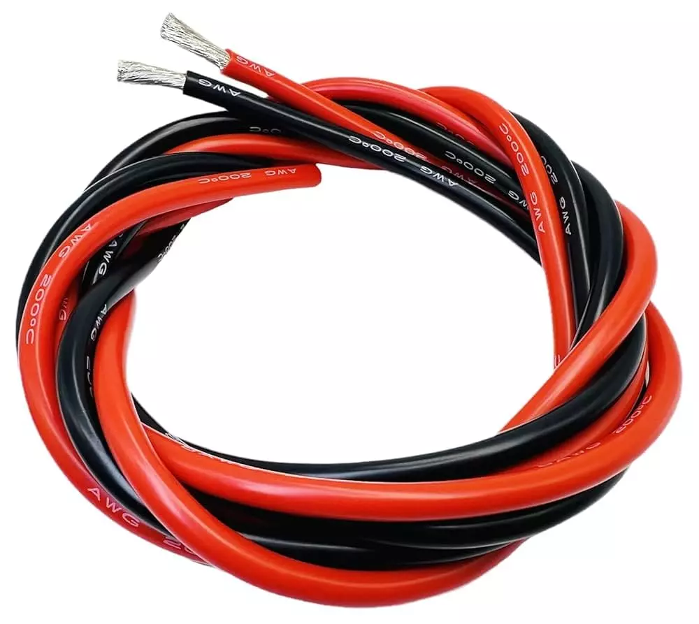 High Flexibility 6 AWG Silicone Insulated Cable wire harness