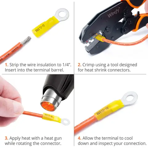 Step-by-step guide How to crimp two wires together