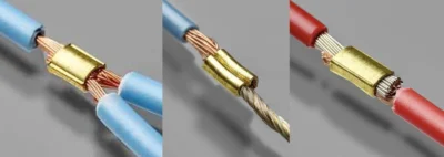 how to crimp two wires together