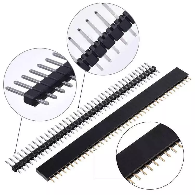 2.54mm pitch female header Specifications