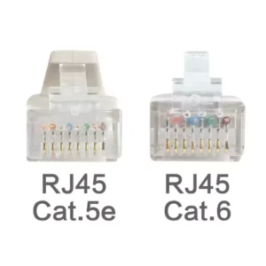 What is the difference between Cat5e and Cat6 RJ45 connectors