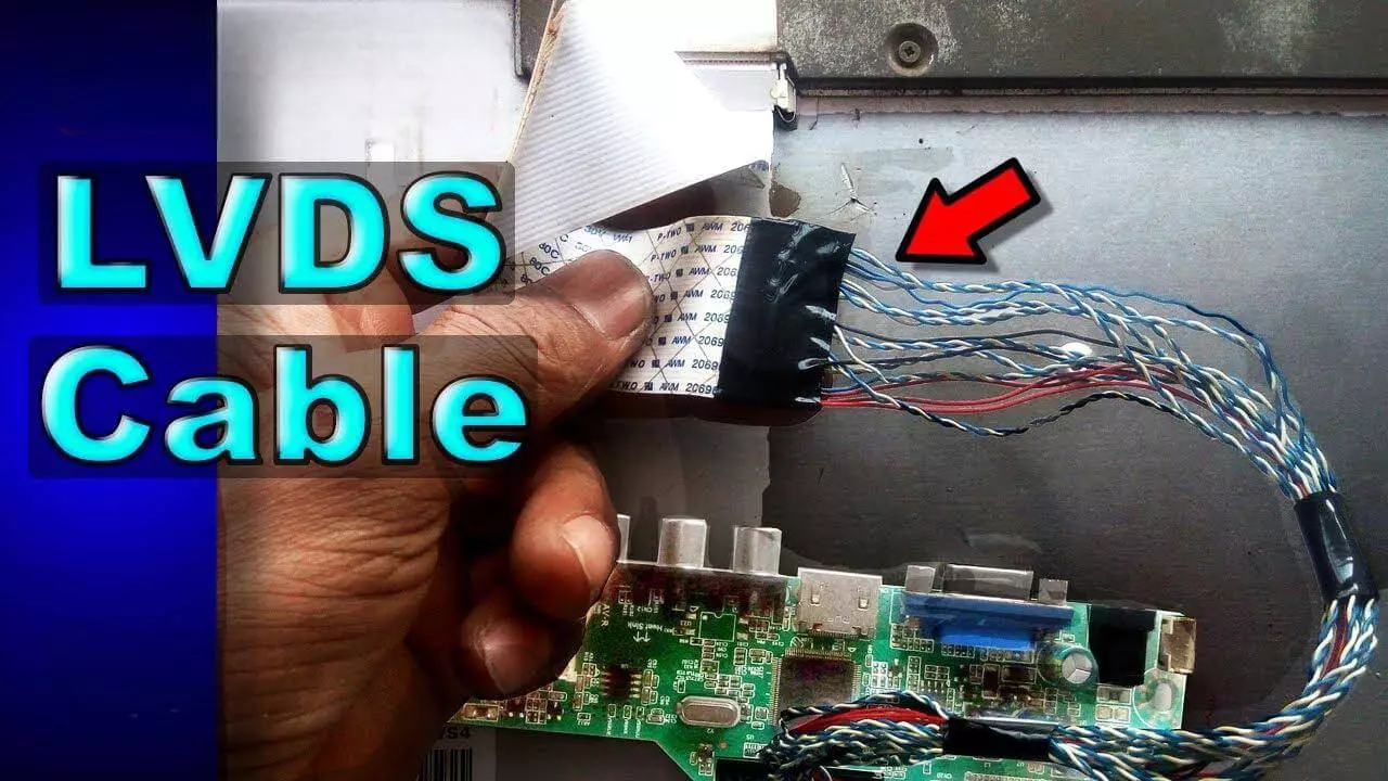 how to check lvds cable