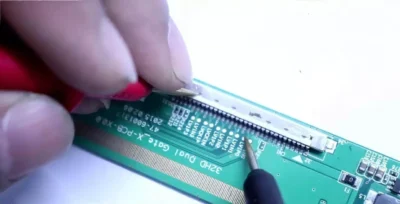 how to check lvds cable？