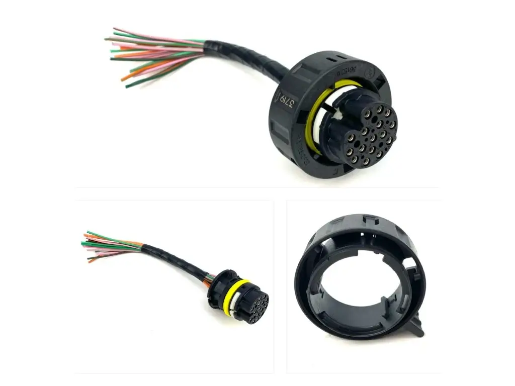 is the transmission harness connector the same as detent cable