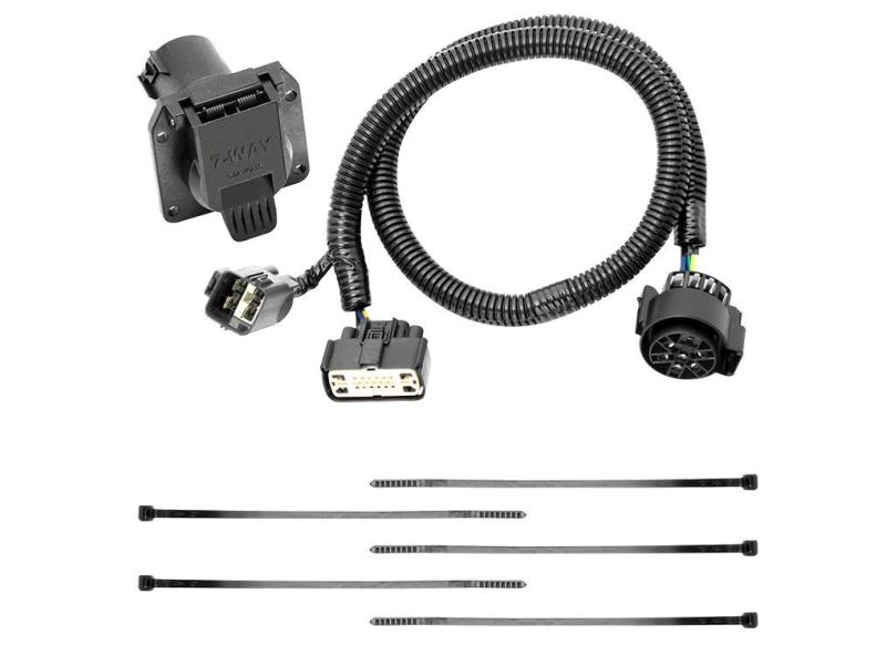 Choose the correct vehicle-side and trailer-side harness