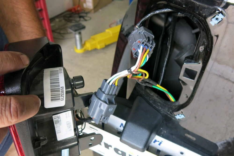 Install the vehicle-side wiring