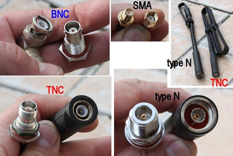 F, BNC, TNC, N, SMA, SMB, and U.FL Families